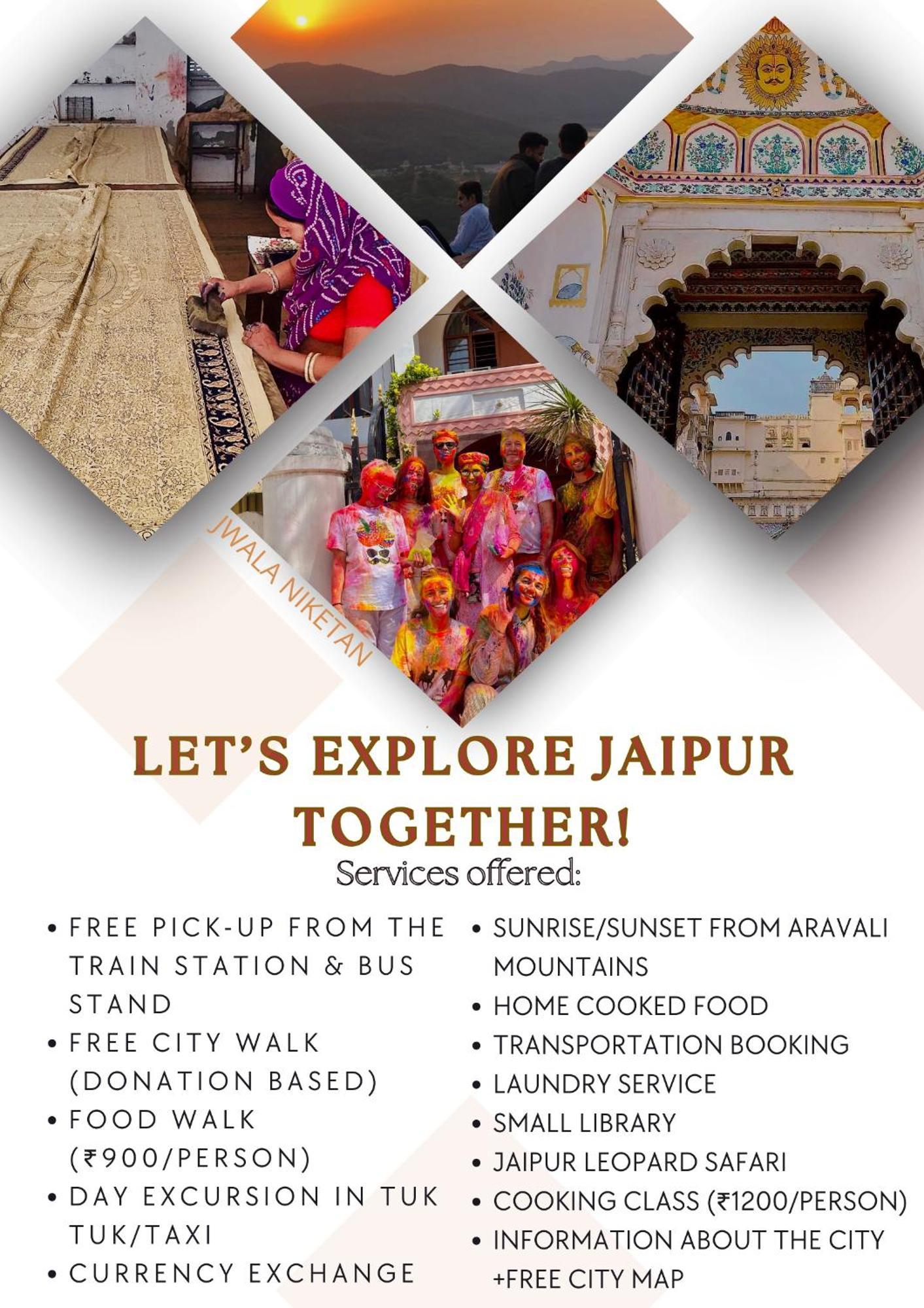 Jwala Niketan Eco Homestay Jaipur Eksteriør billede